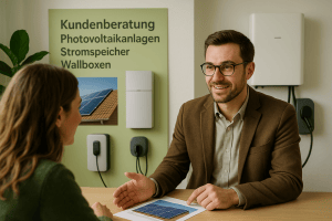 kundenberatung photovoltaikanlagen stromspeicher bild