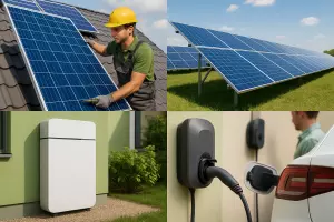 montage photovoltaikanlagen solaranlagen bild